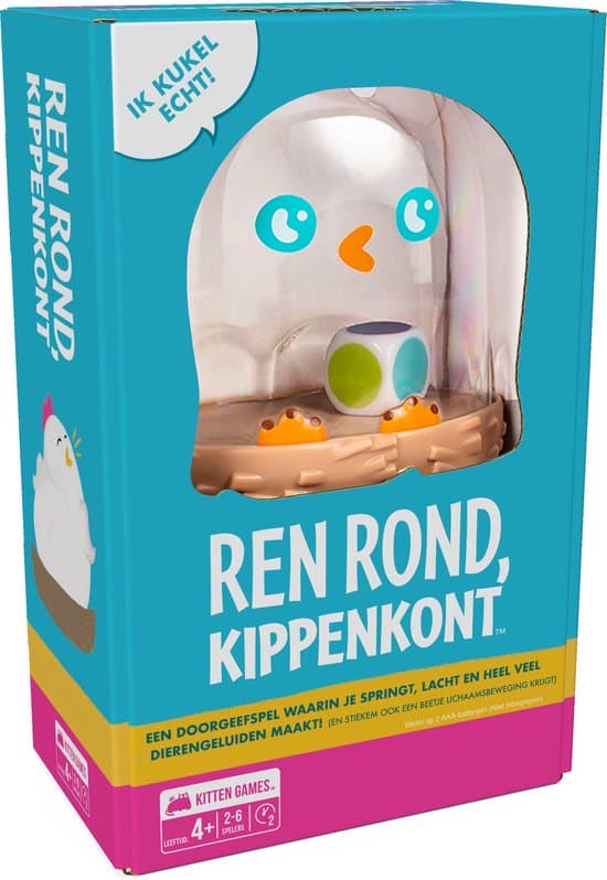Doos van Ren rond, Kippenkont!