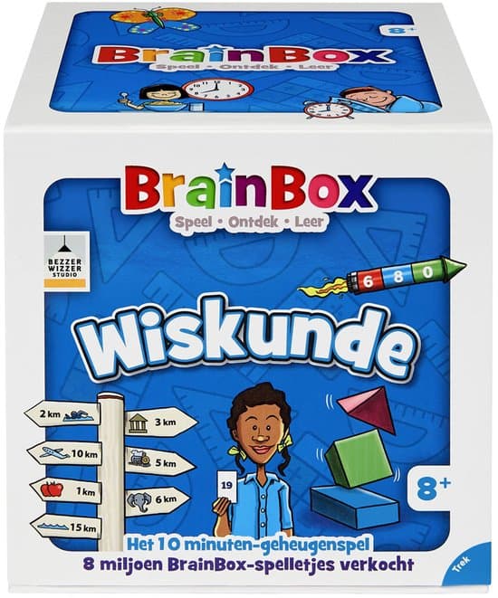 Doos van BrainBox Wiskunde