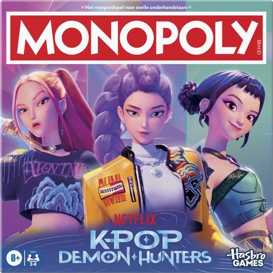 Doos van Monopoly KPop Demon Hunters