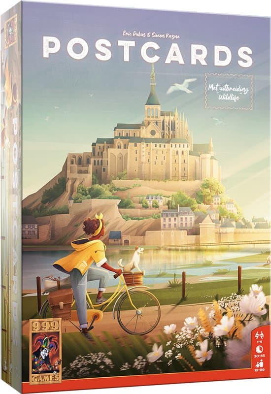 Doos van Postcards