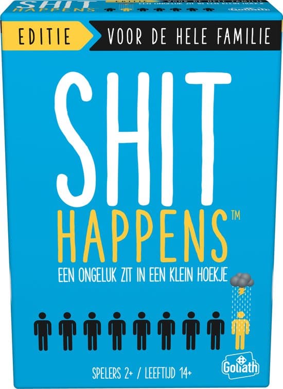 Doos van Shit Happens: Familie Editie 14+