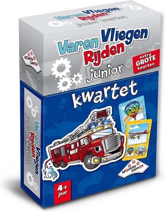 Doos van Varen Vliegen Rijden junior kwartet