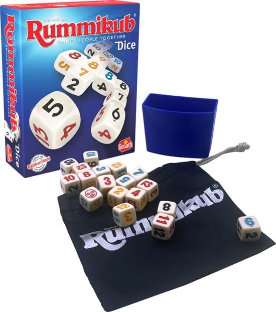 Doos van Rummikub Dice