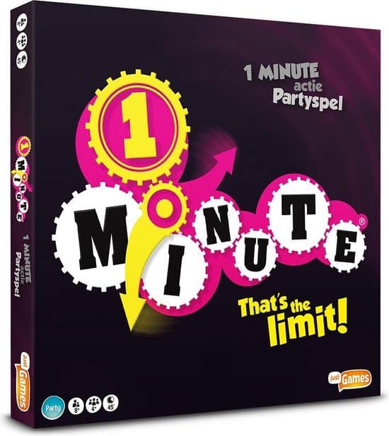 Doos van Just Games One Minute