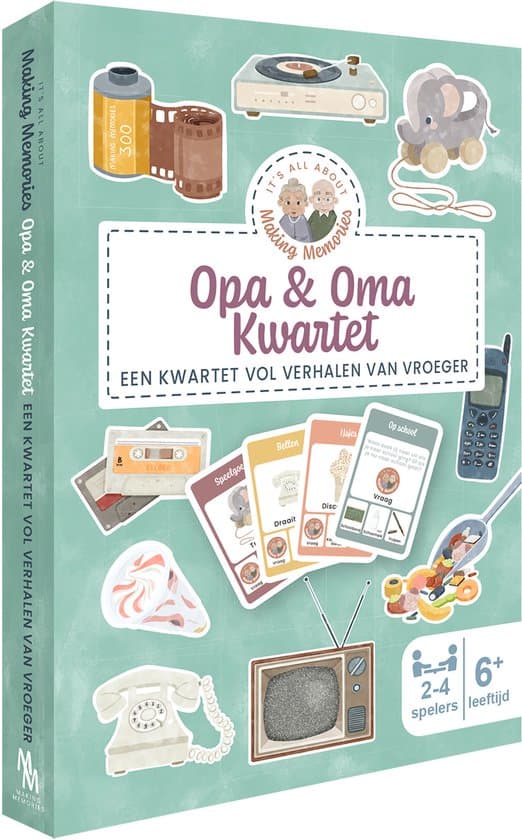 Doos van Opa & Oma Kwartet