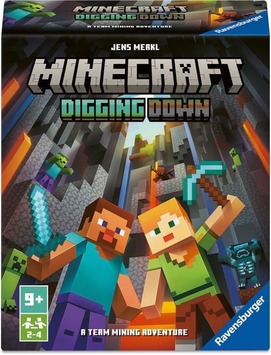 Doos van Minecraft Digging Down