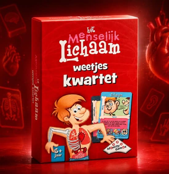 Doos van Het Menselijk Lichaam Weetjes Kwartet