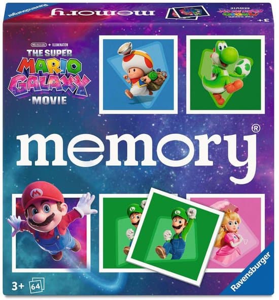 Doos van memory Super Mario