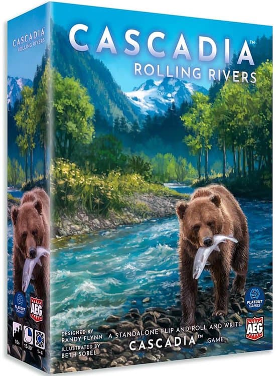 Doos van Cascadia Rolling Rivers