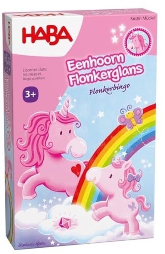 Doos van Eenhoorn Flonkerglans: Flonkerbingo