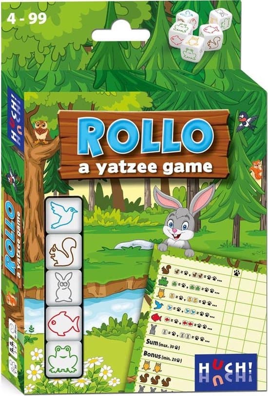 Doos van Rollo: A Yatzee Game