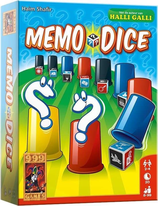 Doos van Memo Dice