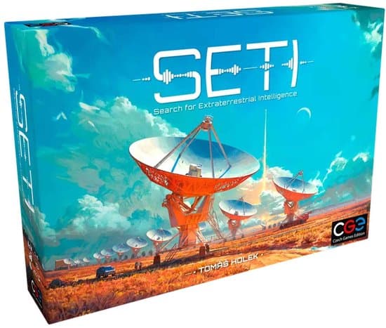 Doos van SETI: Search for Extraterrestrial Intelligence