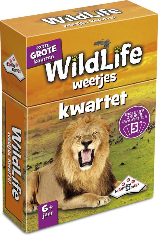 Doos van Wildlife Weetjes Kwartet