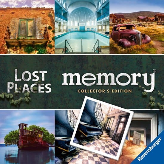 Doos van memory Lost Places