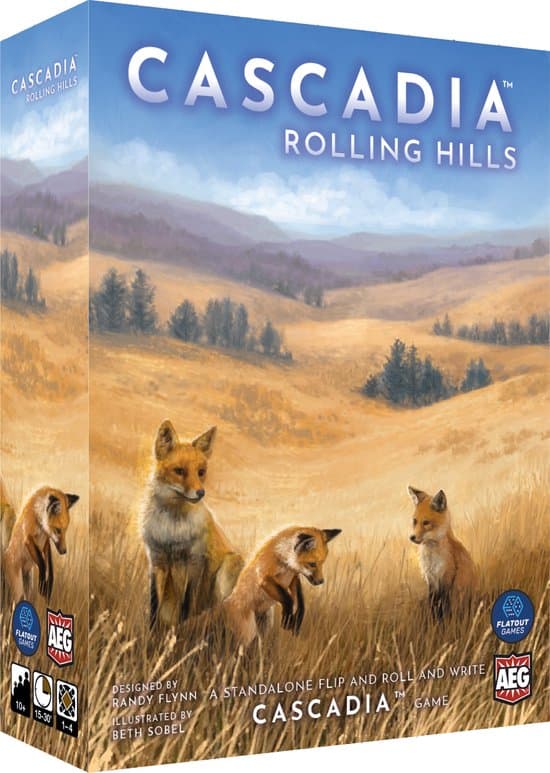 Doos van Cascadia Rolling Hills