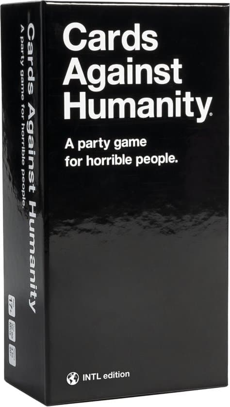Doos van Cards Against Humanity International Edition