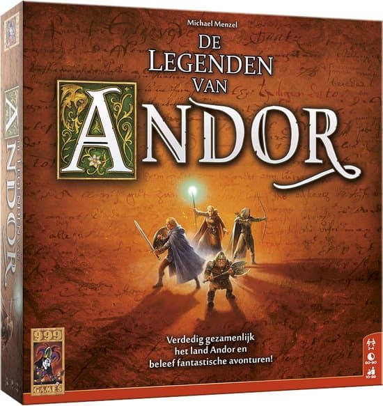 Doos van De Legenden van Andor Basisspel