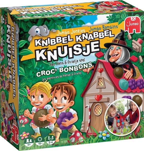 Doos van Knibbel Knabbel Knuisje