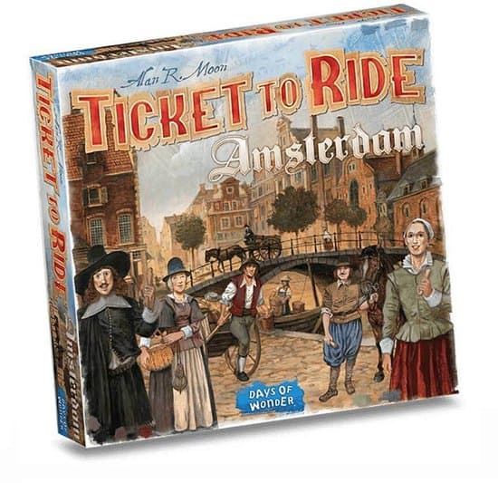 Doos van Ticket to Ride Amsterdam