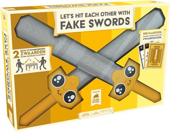 Doos van Let's Hit Each Other With Fake Swords
