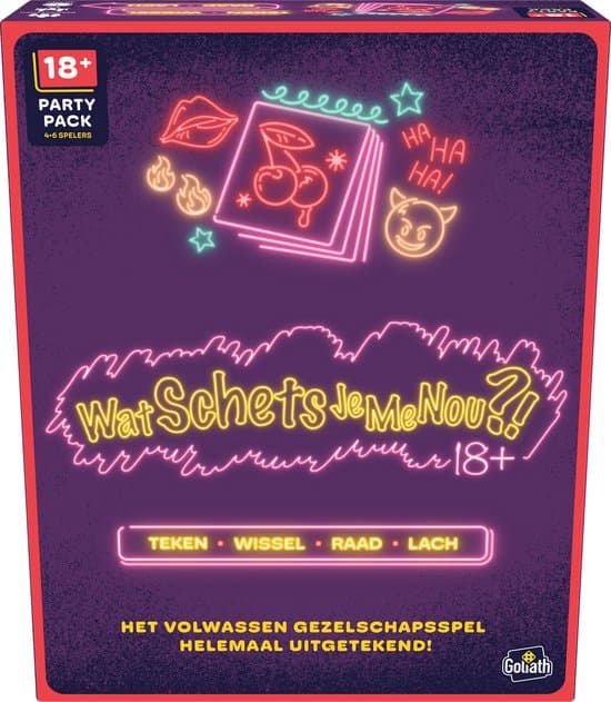 Doos van Wat Schets Je Me Nou?! 18+