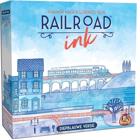 Doos van Railroad Ink (Diepblauwe versie)
