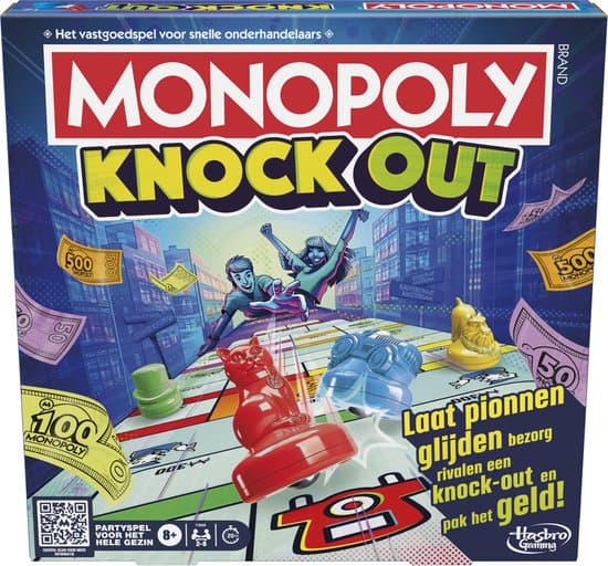 Doos van Monopoly Knockout