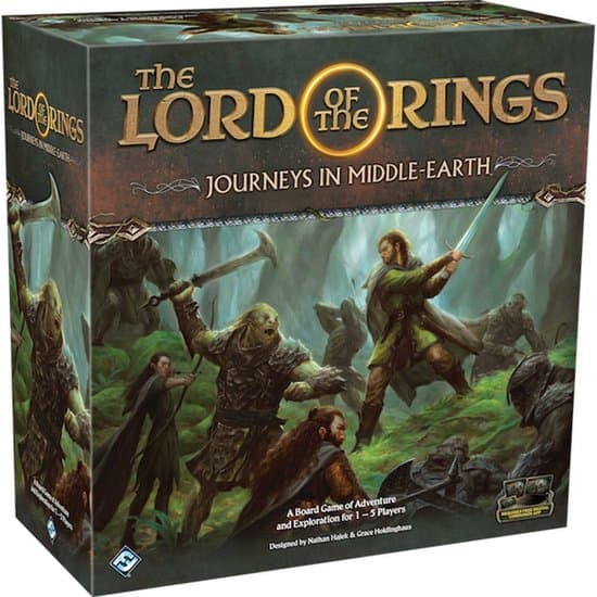 Doos van Lord of the Rings Journeys in Middle Earth