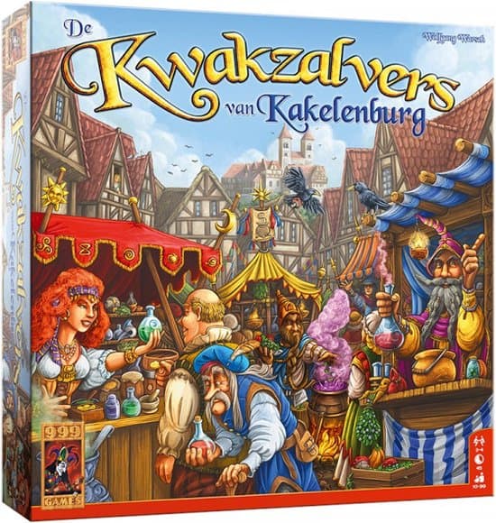 Doos van De Kwakzalvers van Kakelenburg
