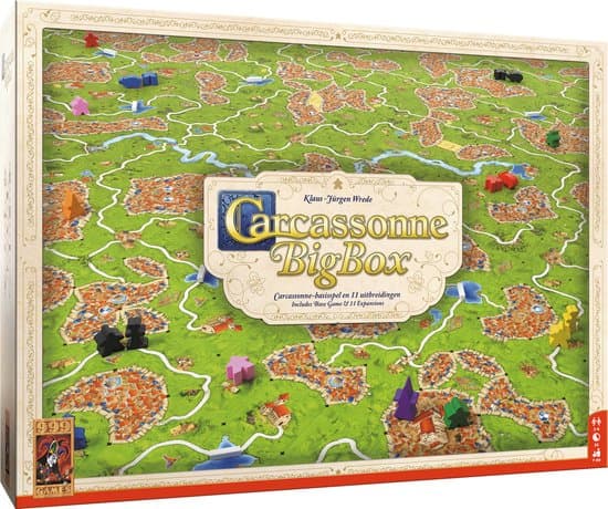 Doos van Carcassonne Big Box 4