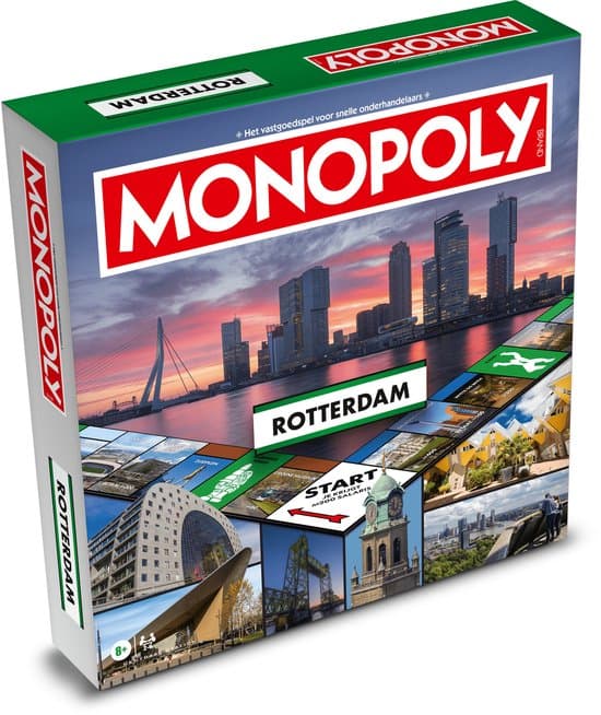 Doos van Monopoly Rotterdam
