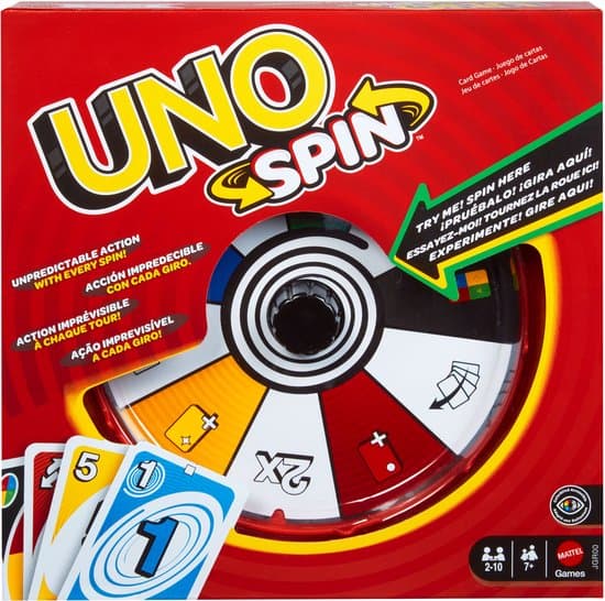 Doos van UNO Spin