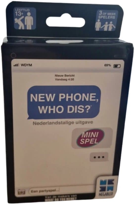 Doos van New Phone, Who Dis?
