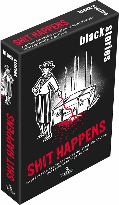 Doos van black stories Shit Happens