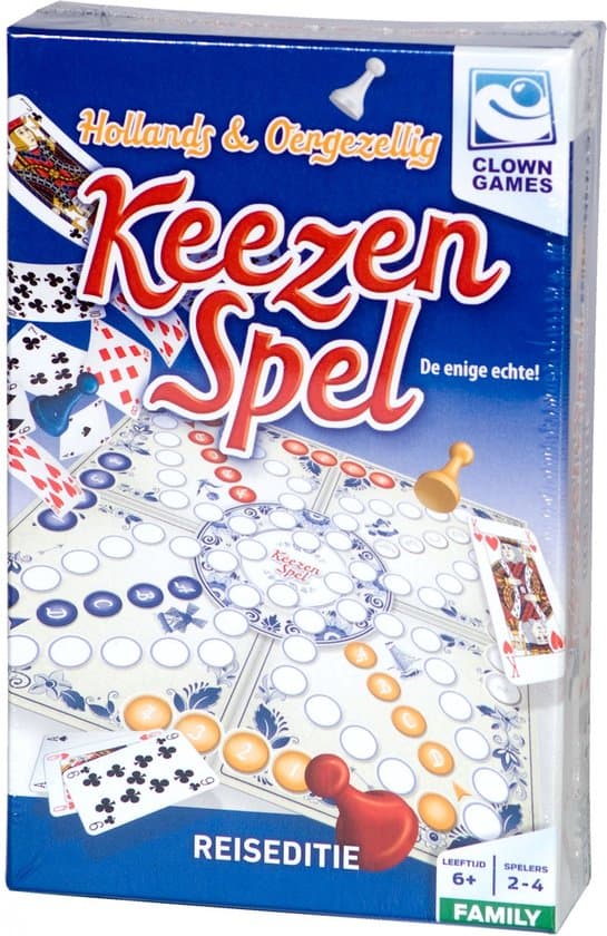 Doos van Keezenspel Reiseditie