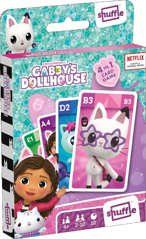 Doos van Shuffle Gabby's Poppenhuis