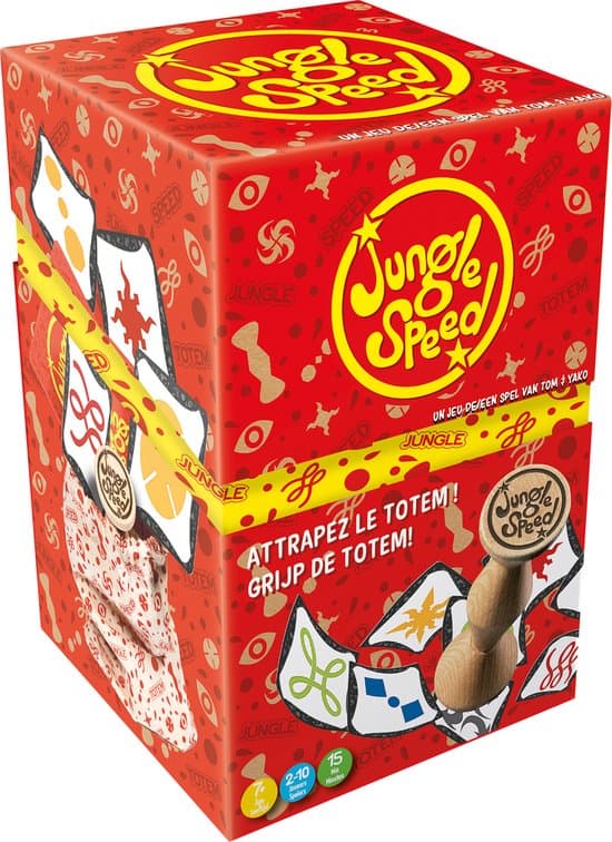 Doos van Jungle Speed Kaartspel Feest