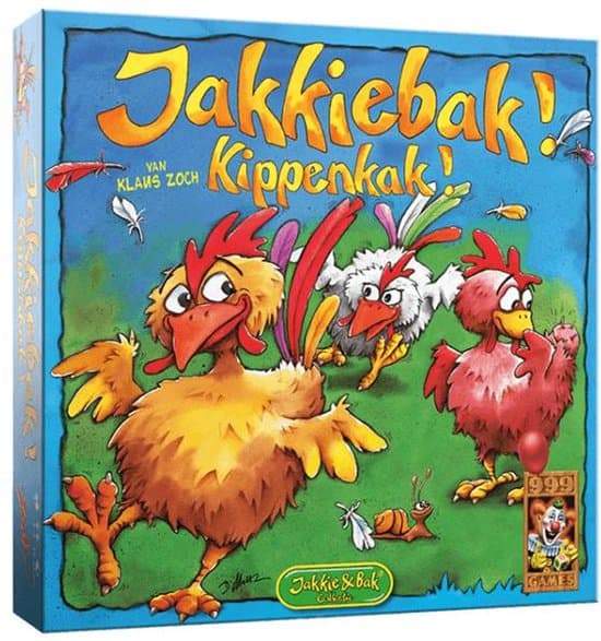 Doos van Jakkiebak! Kippenkak