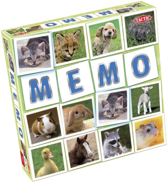 Doos van Memo Babydieren