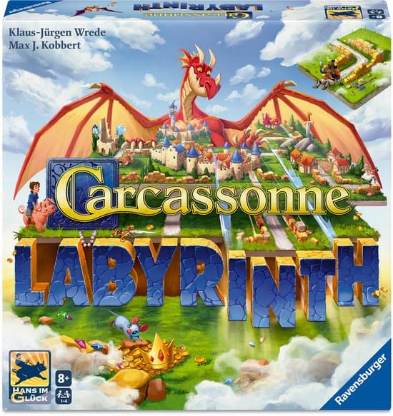 Doos van Carcassonne Labyrinth