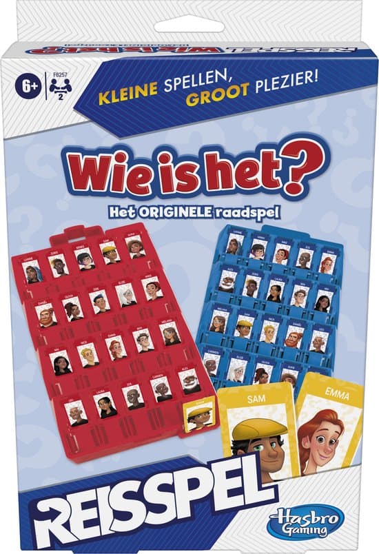 Doos van Wie is het? Reisspel