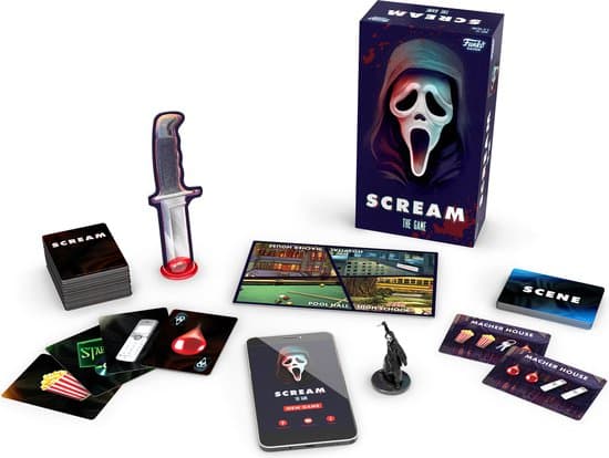 Doos van Funko Games Scream The Game