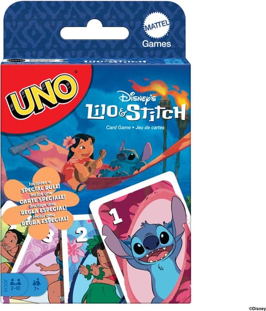 Doos van UNO Lilo & Stitch