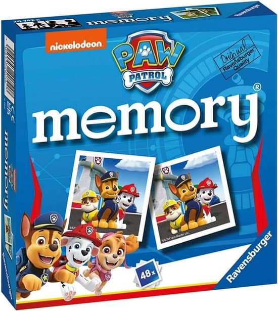 Doos van PAW Patrol Memory