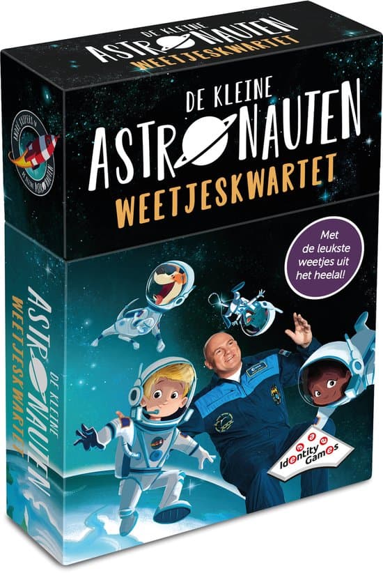 Doos van Kleine Astronauten weetjes kwartet